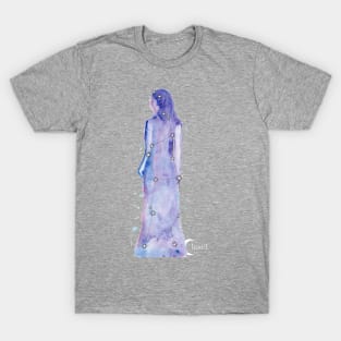 Virgo Galaxy Watercolor T-Shirt